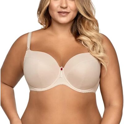 Ava Modell 45065 Beigefarbener Wattierter BH - Dessous Ava Modell 45065 Beigefarbener Wattierter BH - Dessous