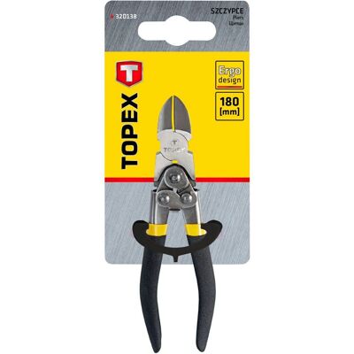 TOPEX 32D138 Zange - Seitenanschluss - 180mm TOPEX 32D138 Zange - Seitenanschluss - 180mm