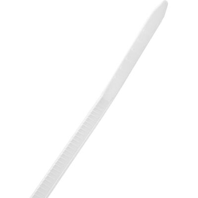 Topex Colliers de serrage - 2,5x100 mm Blanc - Colliers - Publicité Topex Colliers de serrage - 2,5x100 mm Blanc - Colliers - Publicité