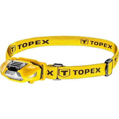 Topex 94W390 Päänvalo - LED, 70lm, Vedenkestävä Topex 94W390 Päänvalo - LED, 70lm, Vedenkestävä