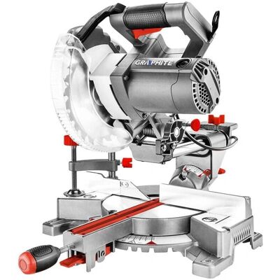 Graphite 59G800 Kappsäge - 1400 W, 185 mm Blatt Graphite 59G800 Kappsäge - 1400 W, 185 mm Blatt