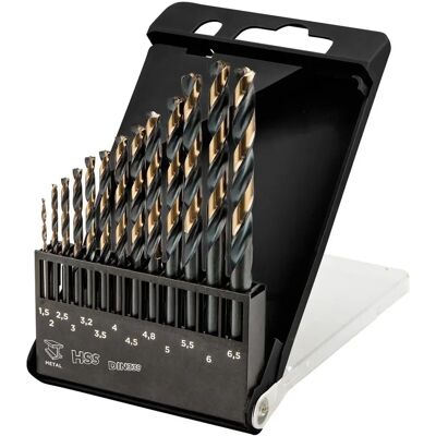 Set di Trapani per Metallo GRAPHITE 55H088 - 13 pezzi, 1.5-6.5mm Set di Trapani per Metallo GRAPHITE 55H088 - 13 pezzi, 1.5-6.5mm
