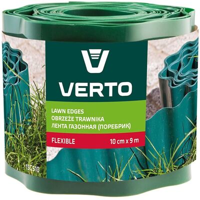 Verto - 15G510 - Grün - 15 cm x 9 m - Beetumrandung Verto - 15G510 - Grün - 15 cm x 9 m - Beetumrandung