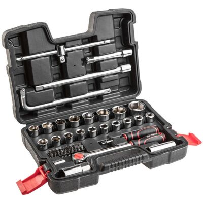 Top Tools Steckschlüssel 1/4, 1/2 Zoll 47-teilig Top Tools Steckschlüssel 1/4, 1/2 Zoll 47-teilig