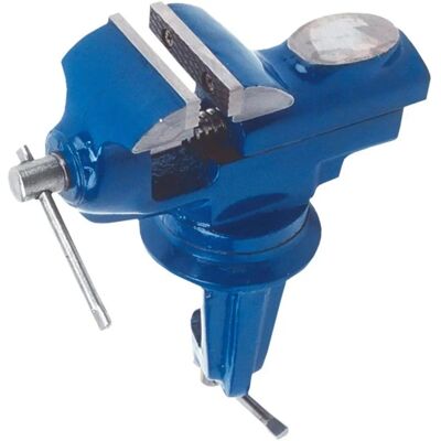 Top Tools 60mm Morsa girevole per lavorazione metalli - Robusta, rotazione a 360° Top Tools 60mm Morsa girevole per lavorazione metalli - Robusta, rotazione a 360°