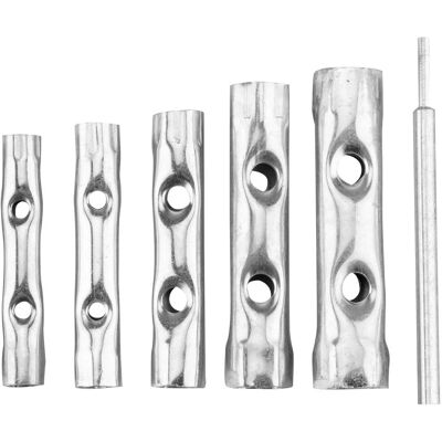 Set di chiavi a tubo Top Tools 6 pezzi 8-17mm Set di chiavi a tubo Top Tools 6 pezzi 8-17mm