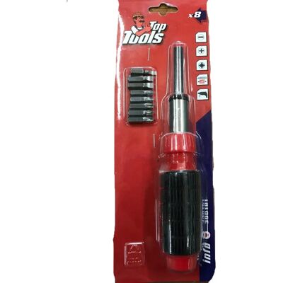 Top Tools 39d181 Schraubenzieher - 8 Bits Top Tools 39d181 Schraubenzieher - 8 Bits