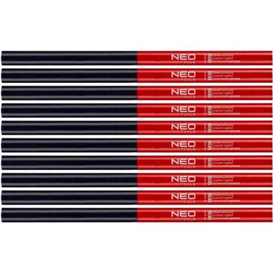 NEO Tools Zweifarbstift rot/blau - 12 Stück NEO Tools Zweifarbstift rot/blau - 12 Stück