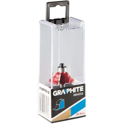 Topex Graphite 56H232 Fräser - Dekorativ, 28,6x11,7mm - Fräser Topex Graphite 56H232 Fräser - Dekorativ, 28,6x11,7mm - Fräser