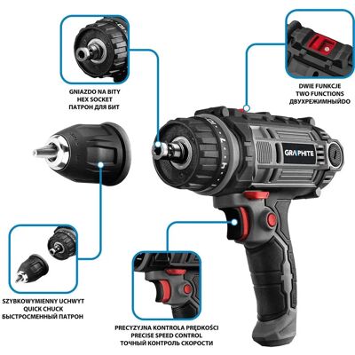 Avvitatore elettrico Graphite 58G793 - Utensile elettrico Avvitatore elettrico Graphite 58G793 - Utensile elettrico