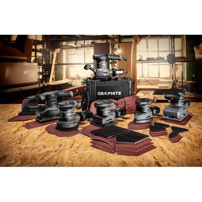 Graphite 59G326 Bodenpolierer/Schleifmaschine - 260W, Ergonomisch, Leicht Graphite 59G326 Bodenpolierer/Schleifmaschine - 260W, Ergonomisch, Leicht