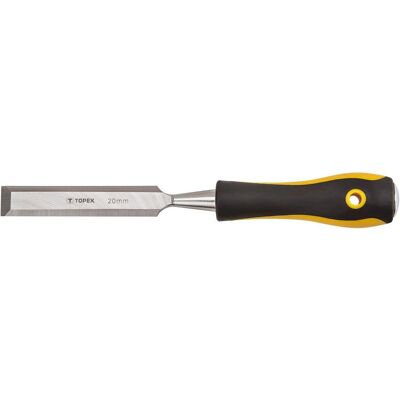 Topex 09A420 - Hammer Meißel - 20 mm CrV Stahl - Mehrschichtiger Griff Topex 09A420 - Hammer Meißel - 20 mm CrV Stahl - Mehrschichtiger Griff
