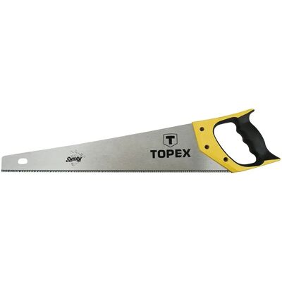 Topex Handsäge 450mm - 11 TPI Dreifach scharfe Zähne Topex Handsäge 450mm - 11 TPI Dreifach scharfe Zähne