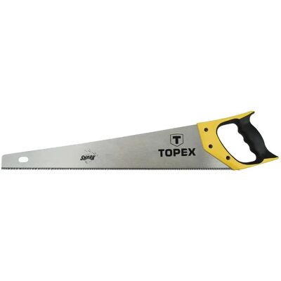 Topex Handsega 500mm Shark - 3 Seiten, 11 TPI - Ergonomischer Griff Topex Handsega 500mm Shark - 3 Seiten, 11 TPI - Ergonomischer Griff