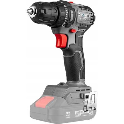 Taladro sin escobillas Graphite, 18V, 10mm, compacto, Energy+ Taladro sin escobillas Graphite, 18V, 10mm, compacto, Energy+