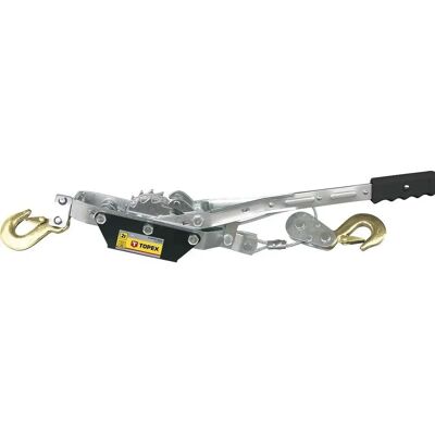 TOPEX Winsch - 2 t Tragfähigkeit, 2,5 m Hubhöhe, 3,1 kg TOPEX Winsch - 2 t Tragfähigkeit, 2,5 m Hubhöhe, 3,1 kg
