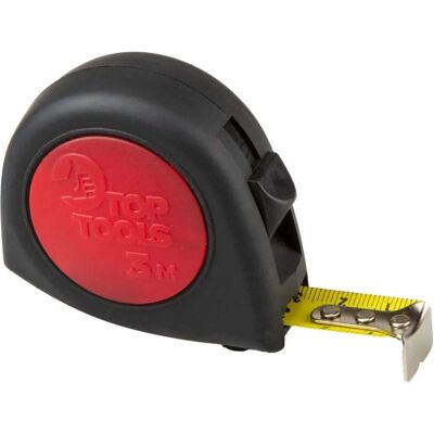 Top Tools Ruban en acier 3m x 16mm - Mètre - Publicité Top Tools Ruban en acier 3m x 16mm - Mètre - Publicité