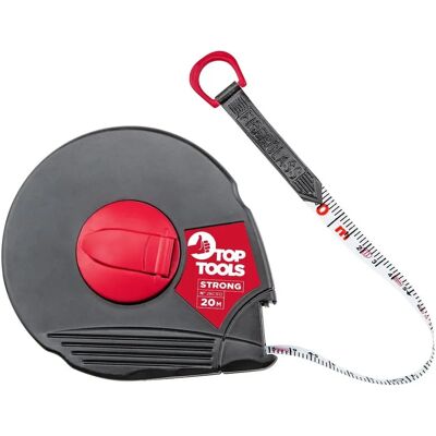 Top Tools Glasfaser Maßband 20m - Messband Top Tools Glasfaser Maßband 20m - Messband