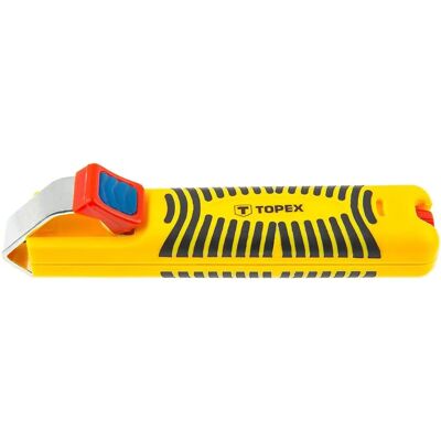 Topex Elektrische Kabelzange - Verstellbare Tiefe - 130MM Topex Elektrische Kabelzange - Verstellbare Tiefe - 130MM