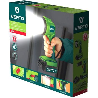 Verto 50G293 Taladro inalámbrico - Baterías y Luz LED Verto 50G293 Taladro inalámbrico - Baterías y Luz LED
