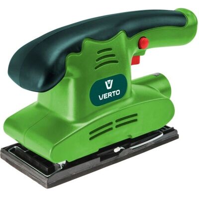 Verto 51G325 Levigatrice Portatile - 150W, Sistema Polvere, Impugnatura Doppia Verto 51G325 Levigatrice Portatile - 150W, Sistema Polvere, Impugnatura Doppia