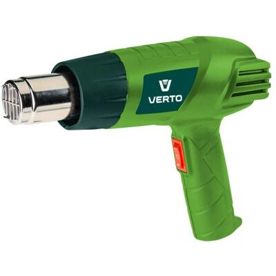Verto 51G515 Gorący pistolet powietrzny - 500°C, 480 l/min, 1500W Verto 51G515 Gorący pistolet powietrzny - 500°C, 480 l/min, 1500W