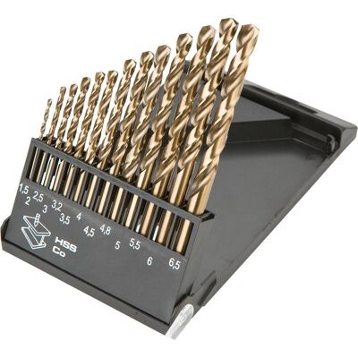 GRAPHITE 13-tlg. Metallbohrer Set HSS-Co 1,5-6,5 mm GRAPHITE 13-tlg. Metallbohrer Set HSS-Co 1,5-6,5 mm