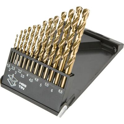 GRAPHITE - 57H198 - Metallo - 1.5-6.5mm - Set punte trapano GRAPHITE - 57H198 - Metallo - 1.5-6.5mm - Set punte trapano
