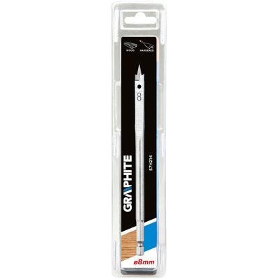 Punta Foratrice Graphite Topex - Velocità Doppia, Legno, Maschio Esagonale Punta Foratrice Graphite Topex - Velocità Doppia, Legno, Maschio Esagonale