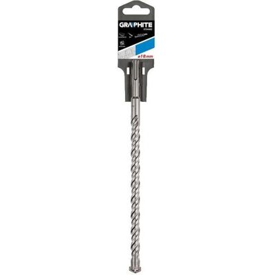 Graphite Betonbohrer - SDS+ 18mm - Robust & Vielseitig Graphite Betonbohrer - SDS+ 18mm - Robust & Vielseitig