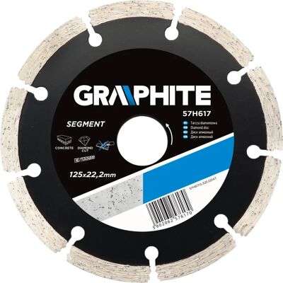 Graphite Diamantscheibe - 125x22,2 mm Segment - Diamant-Scheibe Graphite Diamantscheibe - 125x22,2 mm Segment - Diamant-Scheibe