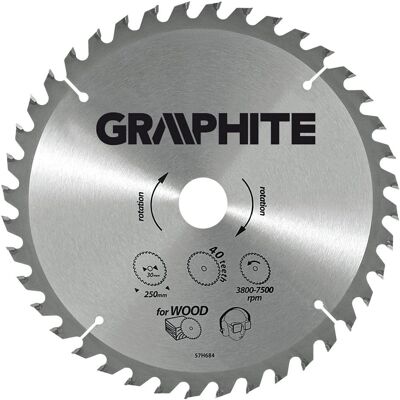 Graphite Kreissägeblatt 185mm 36Z Tungstenkarbid Graphite Kreissägeblatt 185mm 36Z Tungstenkarbid
