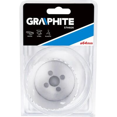 Graphite 57H926 boorholtschaaf - staal, roestvrij staal, hout Graphite 57H926 boorholtschaaf - staal, roestvrij staal, hout