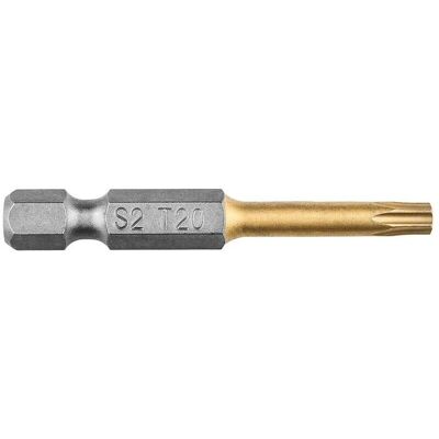 Inserto Torx T20 GRAPHITE - 50mm, S2 Tin Inserto Torx T20 GRAPHITE - 50mm, S2 Tin