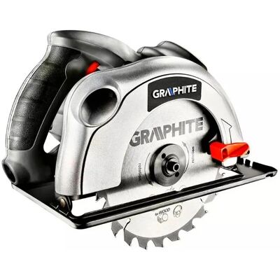 Sierra circular Graphite 1200W 185mm con maletín Sierra circular Graphite 1200W 185mm con maletín