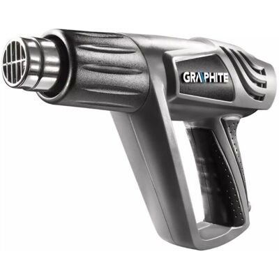 Graphite 2000W Heißluftföhn - Temperatur 25-600°C mit Transportkoffer Graphite 2000W Heißluftföhn - Temperatur 25-600°C mit Transportkoffer