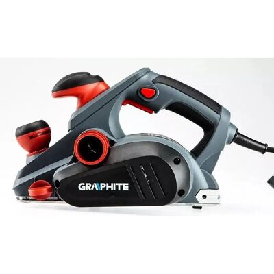 Graphite Elektrischer Hobel - 850W, Breite 82mm, Tiefe 3mm - Elektrowerkzeug Graphite Elektrischer Hobel - 850W, Breite 82mm, Tiefe 3mm - Elektrowerkzeug