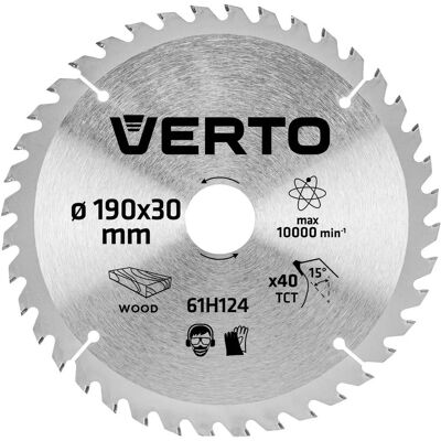 Verto 61H124 Kreissägeblatt - Holz Verto 61H124 Kreissägeblatt - Holz