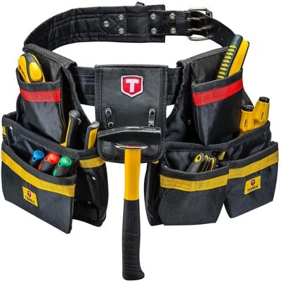 Cintura portautensili Topex con 21 tasche Cintura portautensili Topex con 21 tasche