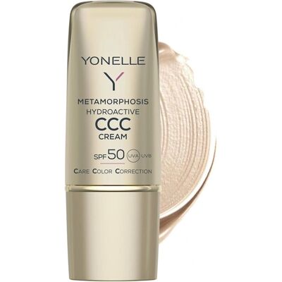 Yonelle Metamorphosis Hydroactive CCC Krem SPF50 - Makijaż Twarzy Yonelle Metamorphosis Hydroactive CCC Krem SPF50 - Makijaż Twarzy