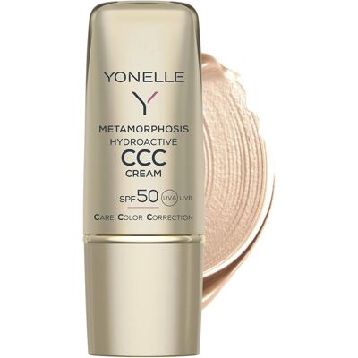 Yonelle Metamorphosis Hydroactive CCC Cream SPF50 Sun Touch - Cream Yonelle Metamorphosis Hydroactive CCC Cream SPF50 Sun Touch - Cream