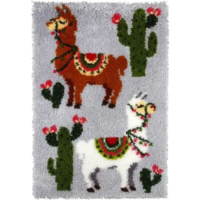 Orchidea Alpaca Rug Kit - Knüpfteppich Orchidea Alpaca Rug Kit - Knüpfteppich