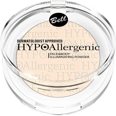 Poudre Illuminatrice Hypoallergénique Visage & Corps Bell - Éclat Naturel, Pour Peaux Sensibles Poudre Illuminatrice Hypoallergénique Visage & Corps Bell - Éclat Naturel, Pour Peaux Sensibles