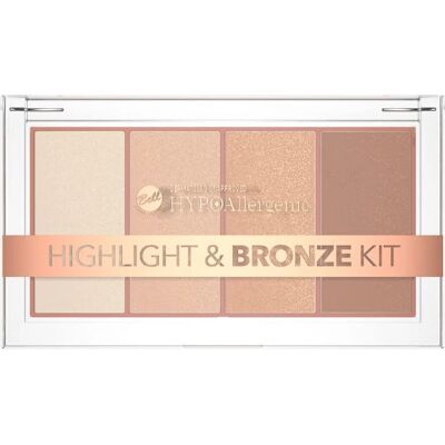 Bell Hypoallergeen T & Bronze Kit - Contour- en Highlighterpalette Bell Hypoallergeen T & Bronze Kit - Contour- en Highlighterpalette