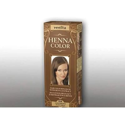 Venita Henna Color Haartönung - Gold Brown - 75ml Venita Henna Color Haartönung - Gold Brown - 75ml