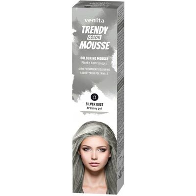 Venita Marke Modell No. 11 - Silberstaub Haarmousse - Dauerhaft, Ohne Ammoniak Venita Marke Modell No. 11 - Silberstaub Haarmousse - Dauerhaft, Ohne Ammoniak
