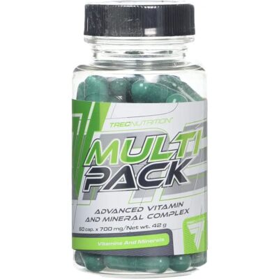 Trec Nutrition Multi Pack - Vitalstoff-Komplex - 60 Kapseln Trec Nutrition Multi Pack - Vitalstoff-Komplex - 60 Kapseln