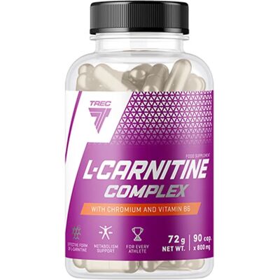 Trec Nutrition L-Carnitine Complex - 90 caps - Dietary Supplement Trec Nutrition L-Carnitine Complex - 90 caps - Dietary Supplement