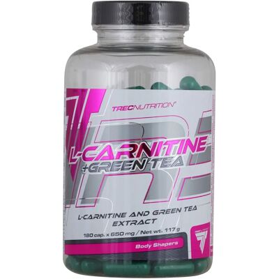 Trec Nutrition L-Carnitine + Green Tea - 180 capsules Trec Nutrition L-Carnitine + Green Tea - 180 capsules