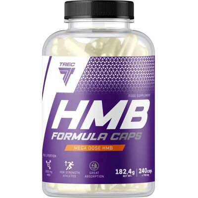 Trec Nutrition HMB Formula Caps - 240 kapsułek Trec Nutrition HMB Formula Caps - 240 kapsułek